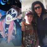 Charlie Mavros and Gene Simmons 