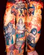 Kiss tattoo 