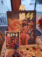 Second KISS comic book cover 